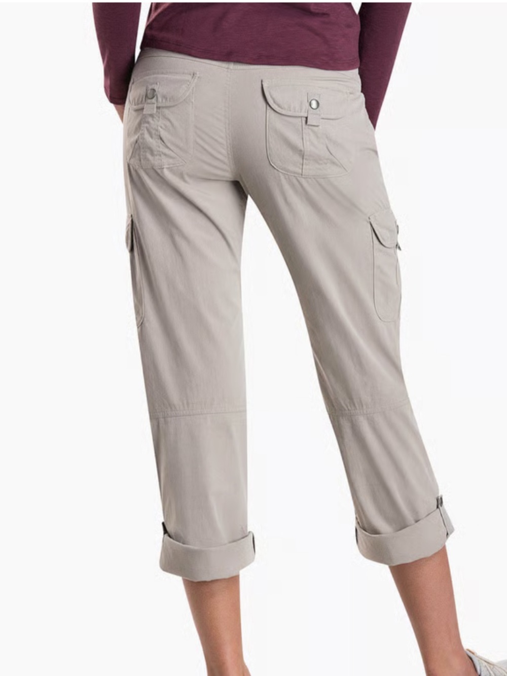 Kuhl Splash Roll Up Cargo Hiking Pants Outdoor Performance Size 2 Reg - Picture 2 of 10